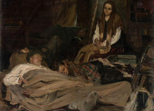 «Мать», 1945. Художник: Борис Михайлович Неменский. Государственная Третьяковская галерея, Москва